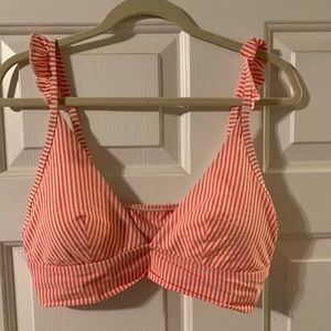 Aerie Striped Bikini Top